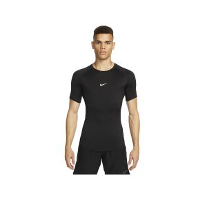 CAMISETA MANGA CORTA HOMBRE M NP DF TIGHT TOP SS - BLACK/(WHITE), XL