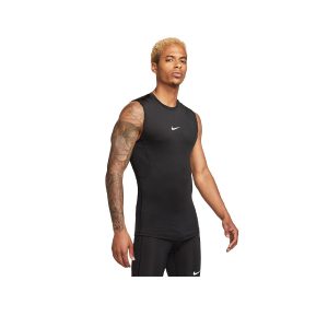 CAMISETA SIN MANGAS HOMBRE M NP DF TOP SL TIGHT - BLACK/(WHITE), XL