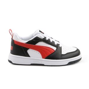 PUMA WHITE FOR ALL TIME RED PUMA BLACK