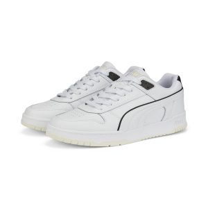 PUMA WHITE-PUMA BLACK-PUMA TEAM GOLD