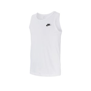 CAMISETA SIN MANGAS HOMBRE M NSW CLUB - TANK - WHITE/(BLACK), XL