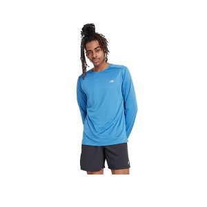 SUDADERAS SIN GORRO HOMBRE SPORT ESSENTIALS LONG SLEEVE - BLACK (001), S