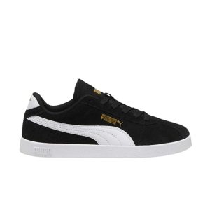JR PUMA CLUB II JR - PUMA BLACK-PUMA WHITE-PUMA GOLD, 7