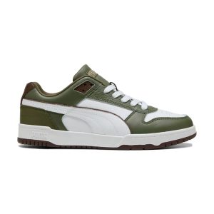 LODEN GREEN-PUMA WHITE-CHOCOLATE