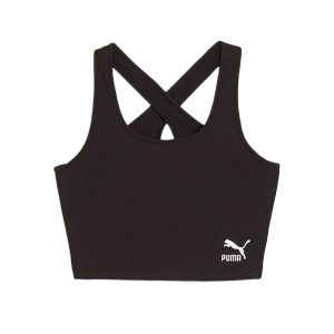 CAMISETA MANGA CORTA MUJER CLASSICS CROP TOP W