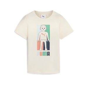 CAMISETA MANGA CORTA JR PUMA X PLAYMOBIL TEE B