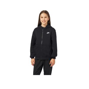 SUDADERAS CON GORRO JR K NSW CLUB FLC HD FZ LS LBR