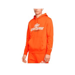 SUDADERAS CON GORRO HOMBRE M NK CLUB BB PO HDY NSW GFX