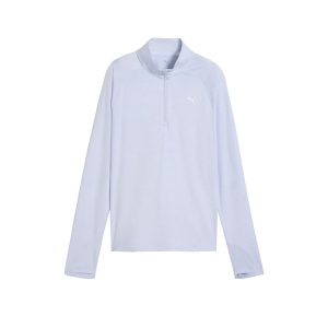 SUDADERAS MUJER RUN VELOCITY CLOUDSPUN 1/4 ZIP