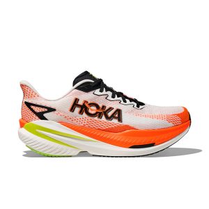 WHITE/NEON TANGERINE
