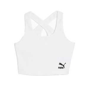 CAMISETA MANGA CORTA MUJER CLASSICS CROP TOP W