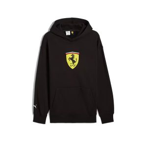 SUDADERAS CON GORRO HOMBRE FERRARI RACE BIG SHIELD HOODIE