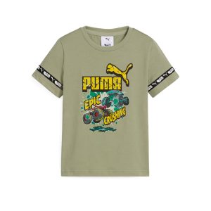 CAMISETA MANGA CORTA JR PUMA X HOT WHEELS GRAPHIC TEE