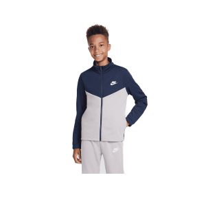BUZO COMPLETO JR K NSW TRACKSUIT POLY FZ HBR