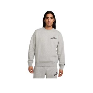 SUDADERAS SIN GORRO HOMBRE M NK CLUB BB CREW NSW GFX