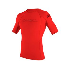 CAMISETA MANGA CORTA JR YTH BASIC UPF50+ SS RASH GUARD