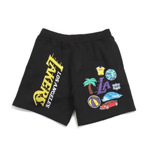 PANTALON HOMBRE MARKET LAKERS SWEATSHORTS