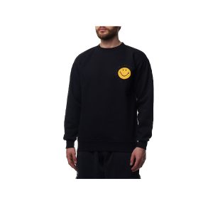 SUDADERAS SIN GORRO HOMBRE SMILEY VINTAGE WASH CREWNECK