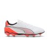 PUMA WHITE-PUMA SILVER-GLOWING RED