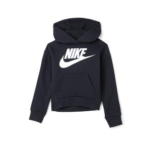 SUDADERAS CON GORRO JR NKG CLUB FLEECE HIGH LOW PO