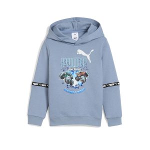 SUDADERAS CON GORRO JR PUMA X HOT WHEELS GRAPHIC HOOD
