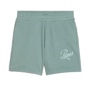 SHORT MUJER ESS SCRIPT HIGH-WAIST SHORTS 5