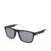 MATTE BLACK/ SILVER FLASH POLARIZED