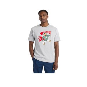 CAMISETA MANGA CORTA HOMBRE ATHLETICS RELAXED MASCOT T-SHI