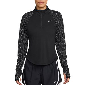 CAMISETA MANGA LARGA MUJER W NK TEMPO DF FLSH HZ