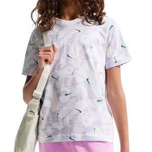 CAMISETA MANGA CORTA JR K NSW TEE HBR AOP