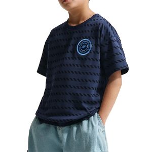 CAMISETA MANGA CORTA JR K NSW TEE M90 HAZ STRIPE