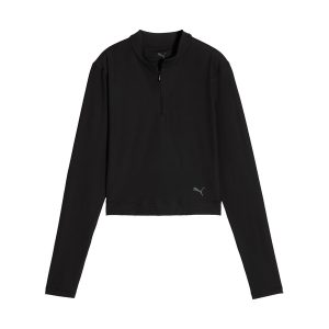 CAMISETA MANGA LARGA MUJER CLOUDSPUN ZIP LS W