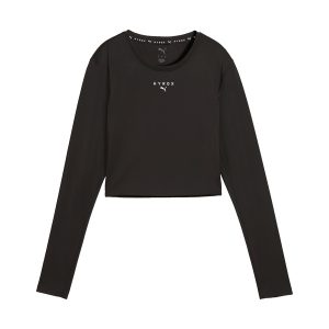 CAMISETA MANGA LARGA MUJER PUMA X HYROX PWRMODE CROPPED L