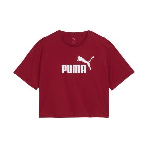 CAMISETA MANGA CORTA MUJER ESS CROPPED NO.1 LOGO TEE W