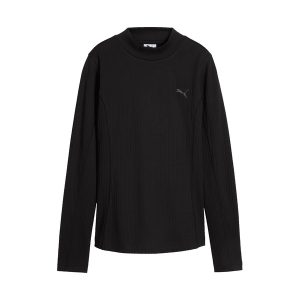 CAMISETA MANGA LARGA MUJER HER SLIM RIB LONGSLEEVE W